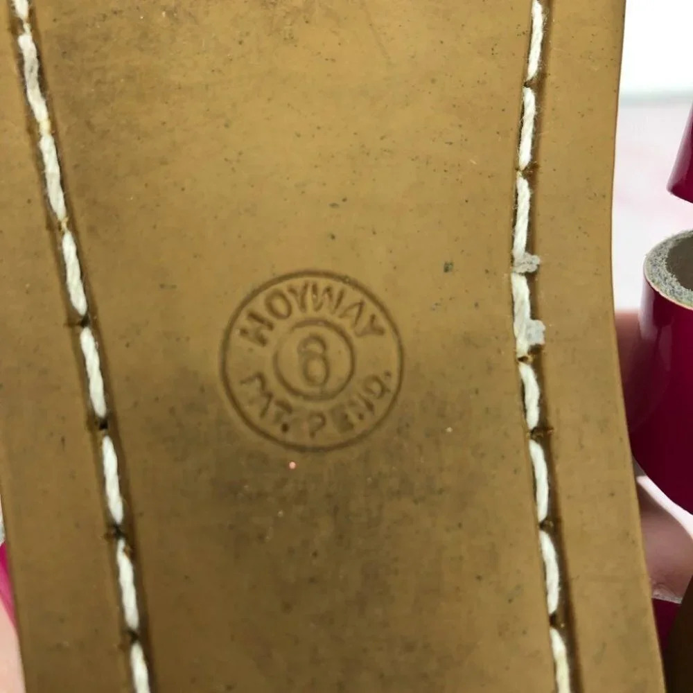 Saltwater sandals‎ glossy magenta pink size 6 infant - Picture 8 of 10